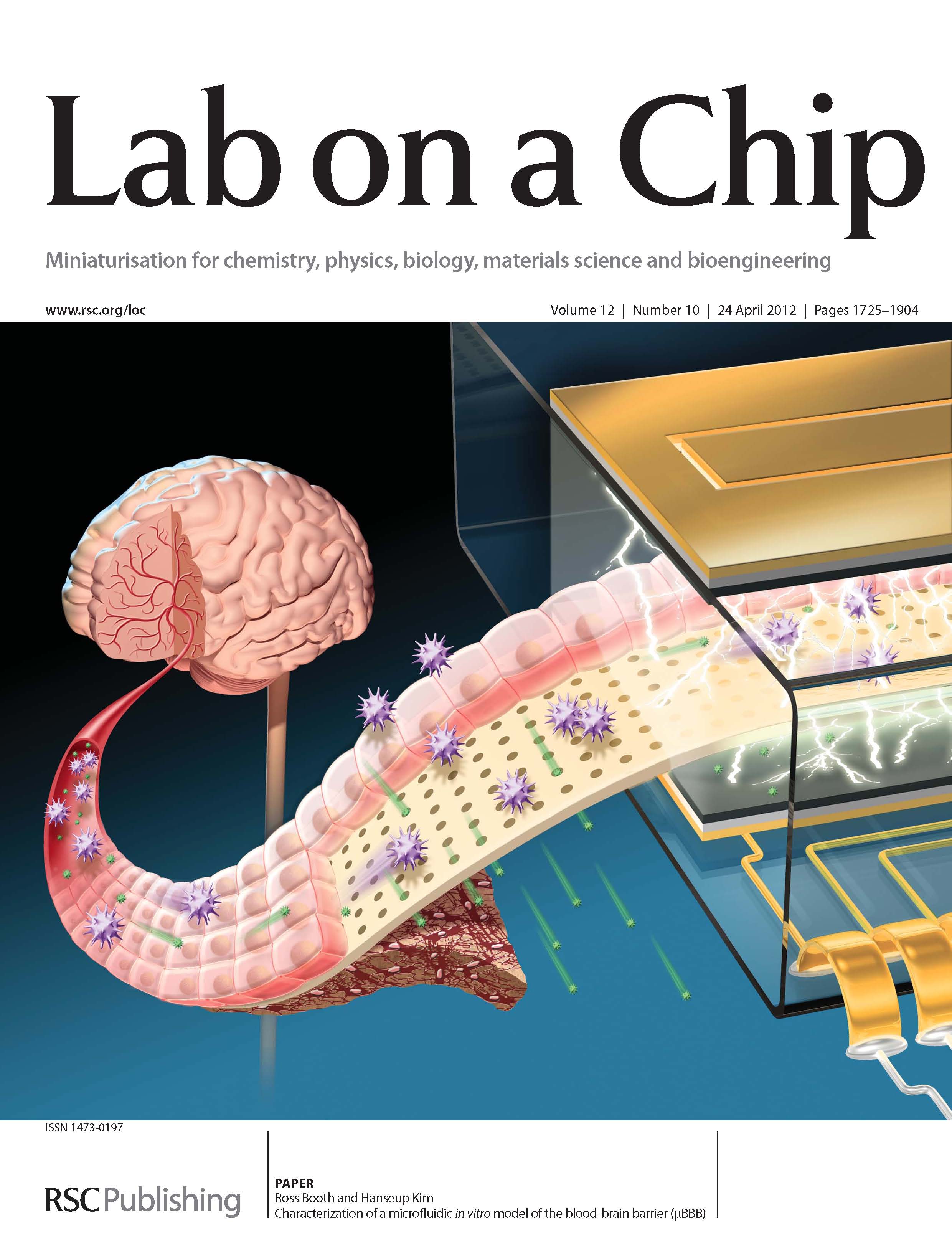 Inside
                    Front Cover on Lab-on-a-Chip