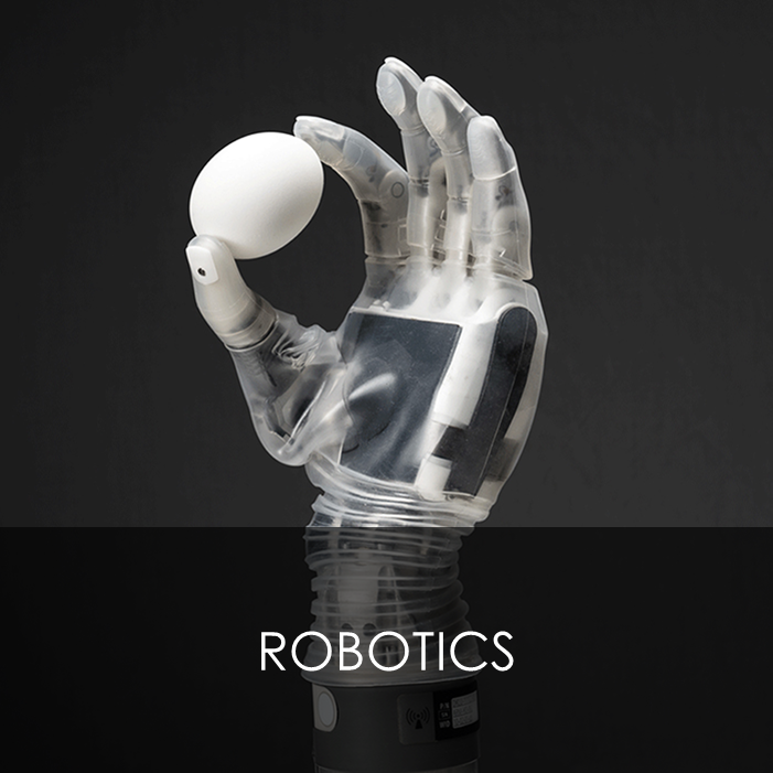 graphic depicting the Robotics researhc